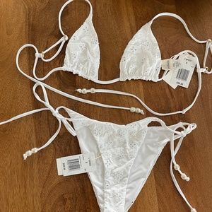 White L*Space Brittany bikini BRAND NEW